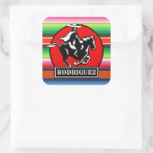 名前をカスタムするチャロホースメスペインのキシカンセラペ スクエアシール (バッグ)