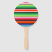 名前をカスタムするチャロホースメスペインのキシカンセラペ ハンドファン (裏面)