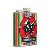 名前をカスタムするチャロホースメスペインのキシカンセラペ フラスク (右)