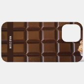 名前をカスタムするチョコレートキャンディバーチョコレートラバー Case-Mate iPhoneケース (裏面 / 右)