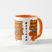 名前をカスタムするチルピルマグ マグカップ (正面右)