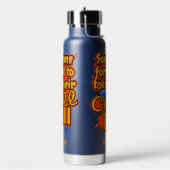 名前をカスタムするチルピル ウォーターボトル (左面)