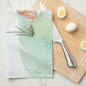 名前をカスタムするチワホアペットドッグ キッチンタオル (四つ折り)