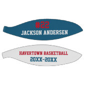 名前をカスタムするチームと番号 | バスケットボール (パネル)