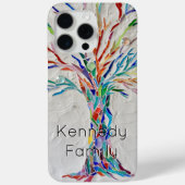名前をカスタムするツリー Case-Mate iPhoneケース (裏面)