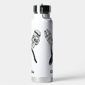 名前をカスタムするツール ウォーターボトル (左面)