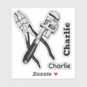 名前をカスタムするツール シール (シート)