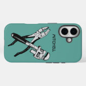 名前をカスタムするツール Case-Mate iPhoneケース (裏面 (横))