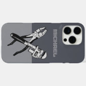 名前をカスタムするツール Case-Mate iPhoneケース (裏面 (横))