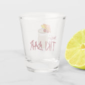名前をカスタムするティキバー ショットグラス (裏面)