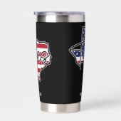 名前をカスタムするテキサス州 保温保冷タンブラー (右面)