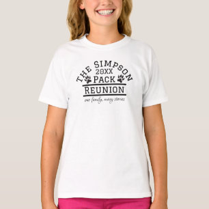名前をカスタムするデイトウルフパック懇親会 Tシャツ