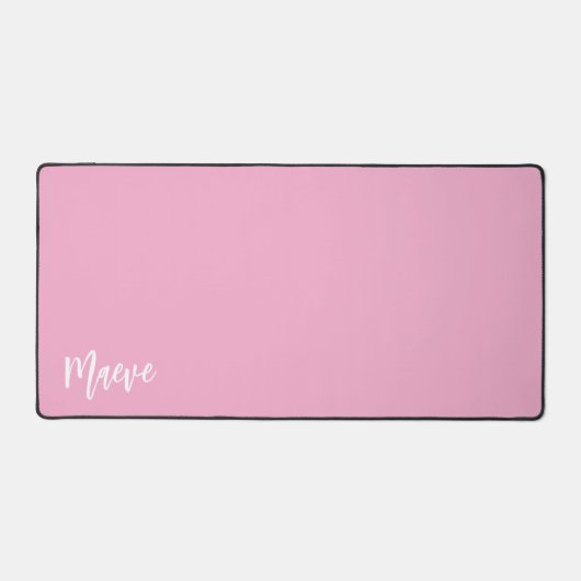名前をカスタムするデスクマット | 大パーソナライズされたきなマウスPa デスクマット (正面)