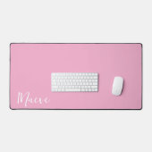 名前をカスタムするデスクマット | 大パーソナライズされたきなマウスPa デスクマット (キーボード&マウス)