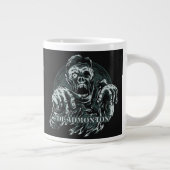 名前をカスタムするデッドモントンジャンボマグ ジャンボコーヒーマグカップ (右)