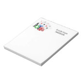 名前をカスタムするトランプのポーカー/カジノ ノートパッド (回転)