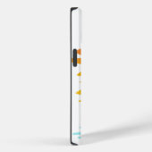 名前をカスタムするトロピカルアイランドサンセット Case-Mate iPhoneケース (裏面 / 右)