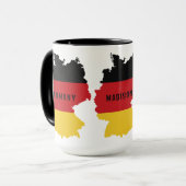 名前をカスタムするドイツ マグカップ (正面左)