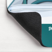 名前をカスタムするドクター賞状 マウスパッド (コーナー)