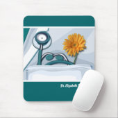 名前をカスタムするドクター賞状 マウスパッド (マウス)