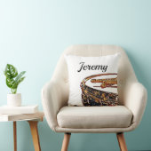 名前をカスタムするドラマーロック&転がミュージシャンドラム クッション (椅子)