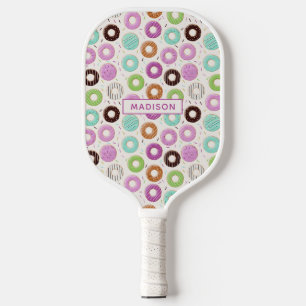 名前をカスタムするドーナツ型 ピックルボールラケット