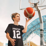 名前をカスタムするナンバーボーイズSport Jerseyシャツ Tシャツ<br><div class="desc">名前をカスタムするとナンバーパーソナライズされたを付けた自分のサッカージャージーの少年のTシャツを作成する。カスタマイズカッコいい可能なスポーツシャツ、それは男の子のための可愛いギフトアイディアである。このトレンディーキッズスポーツウェアは、サッカー、サッカー、バレーボール、野球、ソフトボール、バスケットボール、ホッケーを含むすべてのスポーツに適している。クリックカスタマイズは、文字、フォントカスタマイズ、色を追加するボタン。自分の息子を扱うか、孫や甥のために完璧な贈り物を作りなさい。</div>