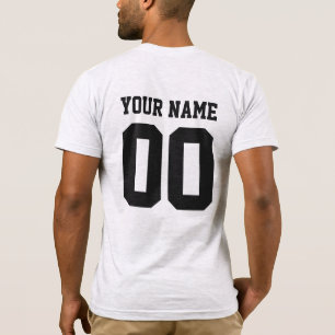 名前をカスタムするナンバーメンズサッカーTシャツ Tシャツ