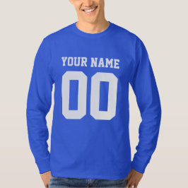 名前をカスタムするナンバーメンズサッカーTシャツ Tシャツ