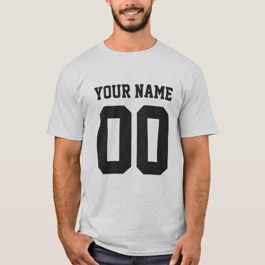 名前をカスタムするナンバーメンズサッカーTシャツ Tシャツ (正面)