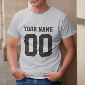 名前をカスタムするナンバーメンズサッカーTシャツ Tシャツ