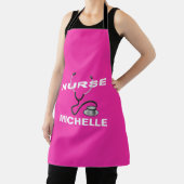 名前をカスタムするナースエプロン エプロン (インサイチュ)