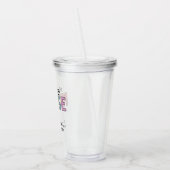 名前をカスタムするニューロナース神経科学ナースギフト アクリルタンブラー (左)