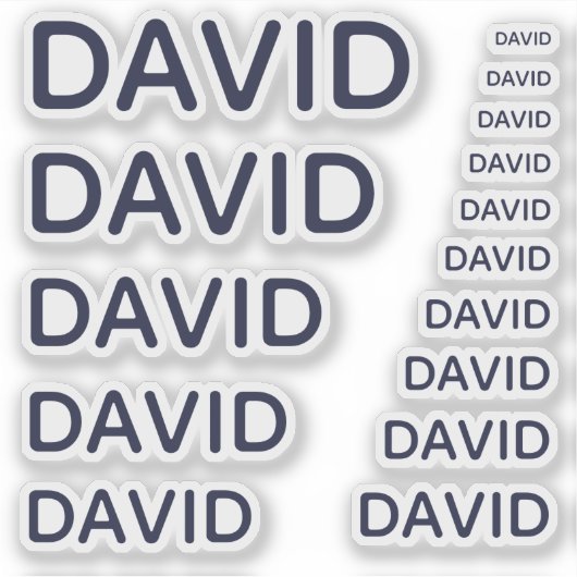 名前をカスタムするネイビーブルー15サイズシンプルの帽子 シール (正面)