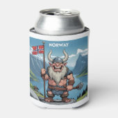 名前をカスタムするノルウェートロル 缶クーラー (缶正面)