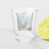 名前をカスタムするノルウェー ショットグラス (裏面)