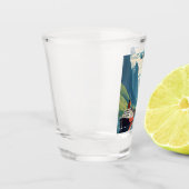 名前をカスタムするノルウェー ショットグラス (左)