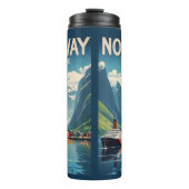 名前をカスタムするノルウェー タンブラー (正面)