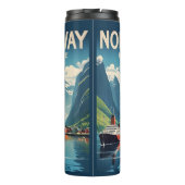 名前をカスタムするノルウェー タンブラー (裏面)