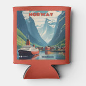 名前をカスタムするノルウェー 缶クーラー (正面)