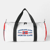 名前をカスタムするノルドッカプリノルウェー ダッフルバッグ (裏面)