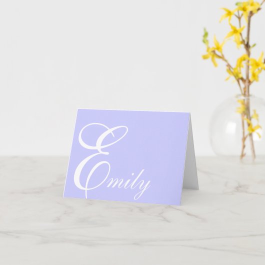 名前をカスタムするノートカード カード (黄色い花)