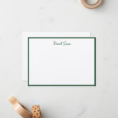 名前をカスタムするノートカード ノートカード (正面/裏面インサイチュ)