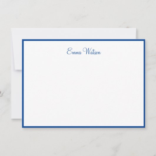 名前をカスタムするノートカード ノートカード (正面)