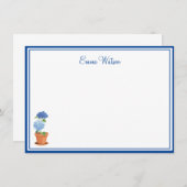 名前をカスタムするノートカード ノートカード (正面/裏面)