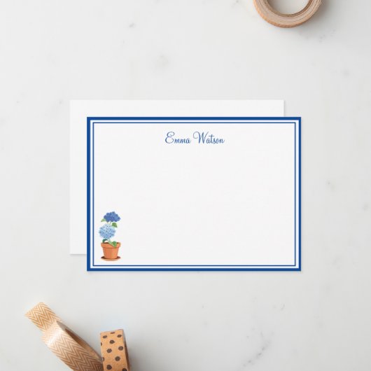 名前をカスタムするノートカード ノートカード (正面/裏面インサイチュ)