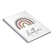 名前をカスタムするノート書学生大学 ノートブック (右側)