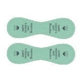 名前をカスタムするハッピーパーズデイターコイズ 野球ボール (パネル)