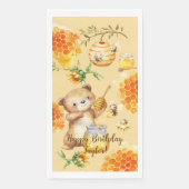 名前をカスタムするハニーベアービーバースデーパーティー (正面)