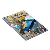 名前をカスタムするハミングバード ノートブック (右側)